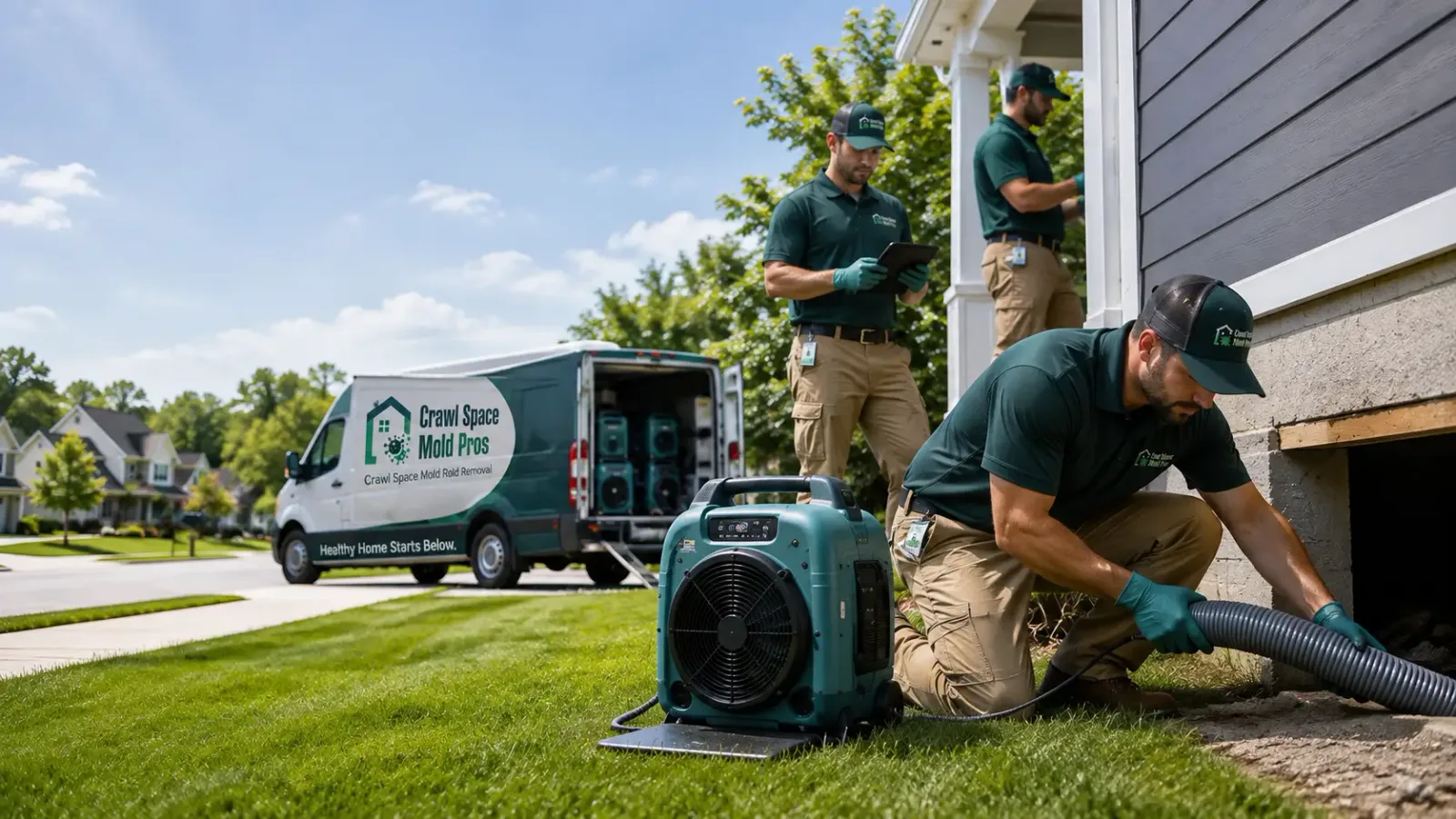 Crawl Space Mold Removal in Newport, NY